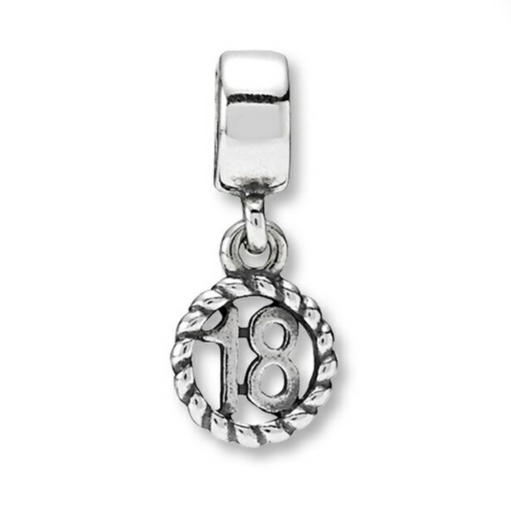 "18" PANDORA charm